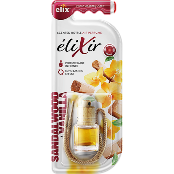 elixir5 vanilla and sandalwood air freshener