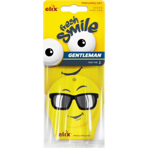 sourire frais papier désodorisant Gentleman