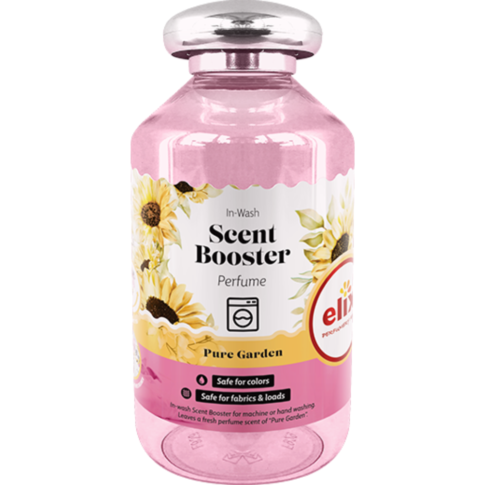W praniu scent booster perfumy Pure Garden