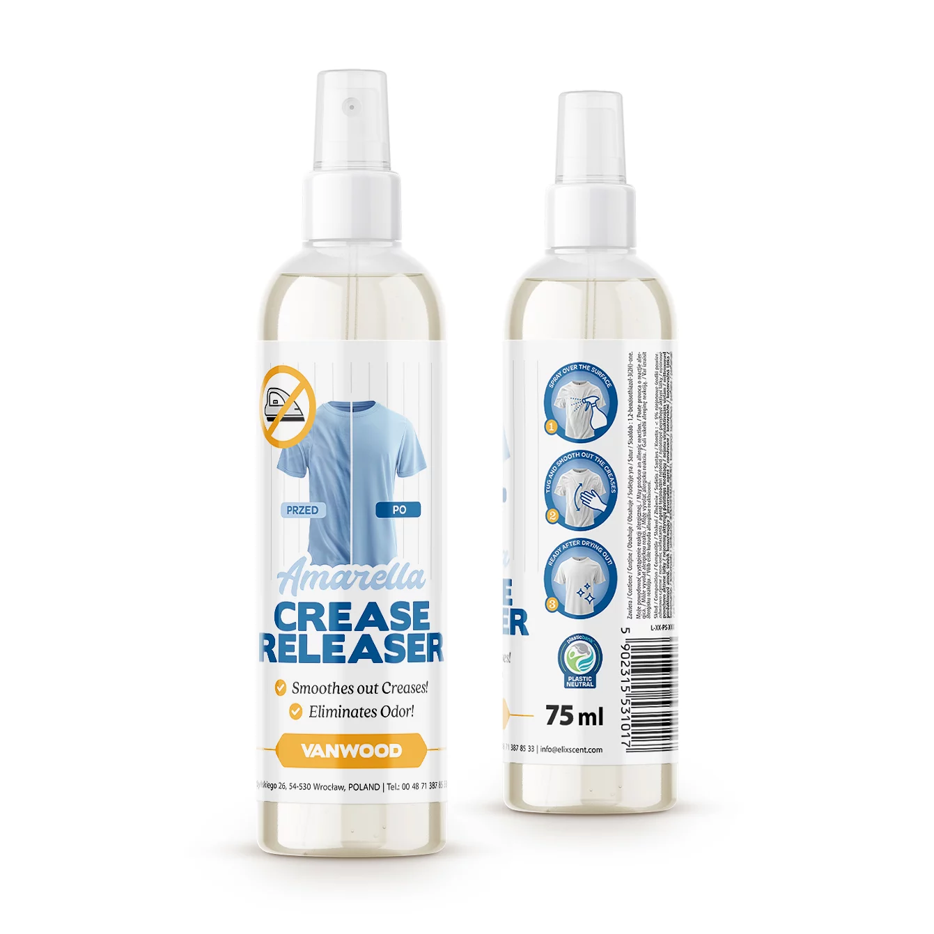 Crease Releaser - 75 ml