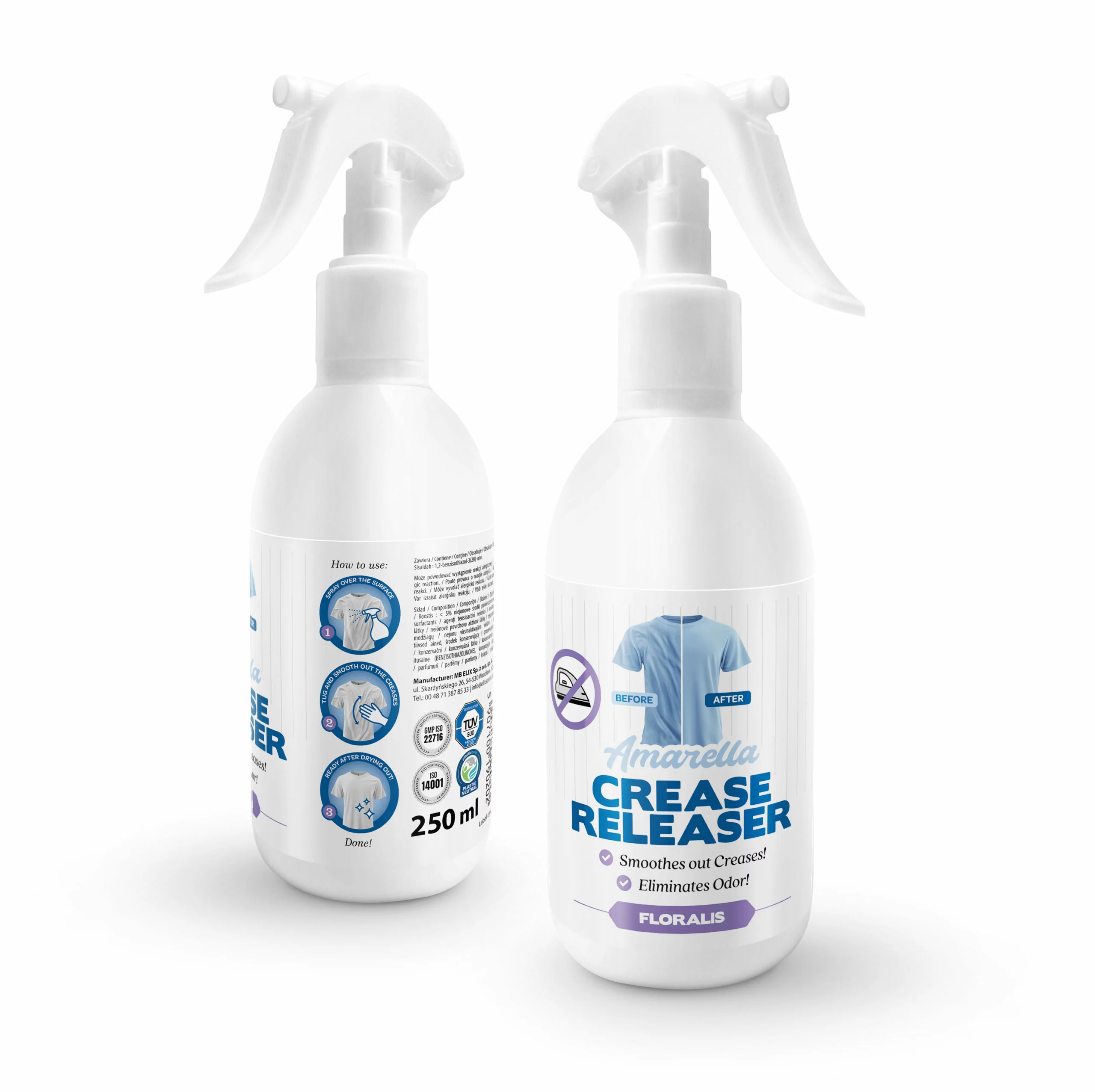 Żelazko w Sprayu 250 ml