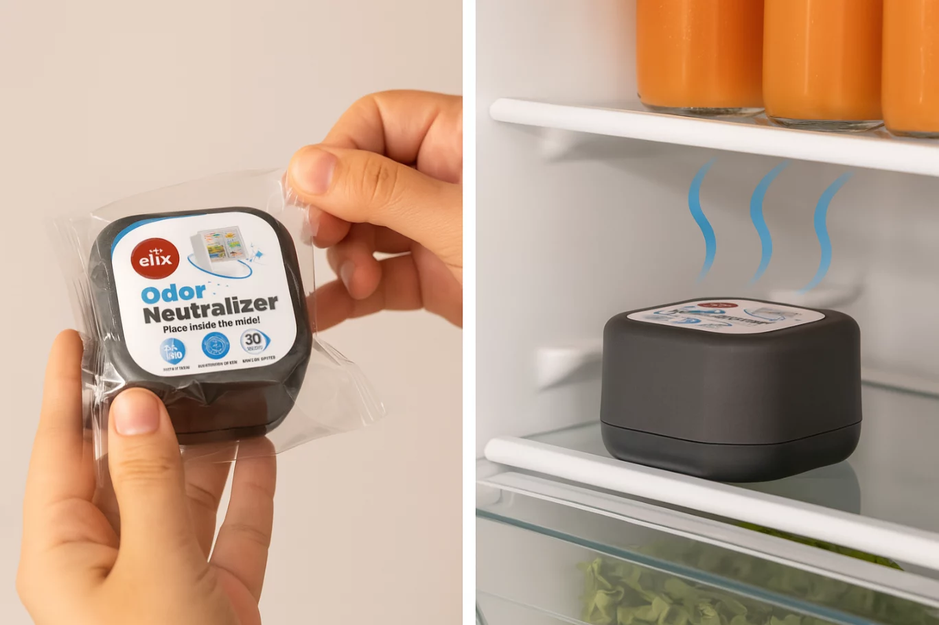 Refrigerator Odor Absorber Gel
