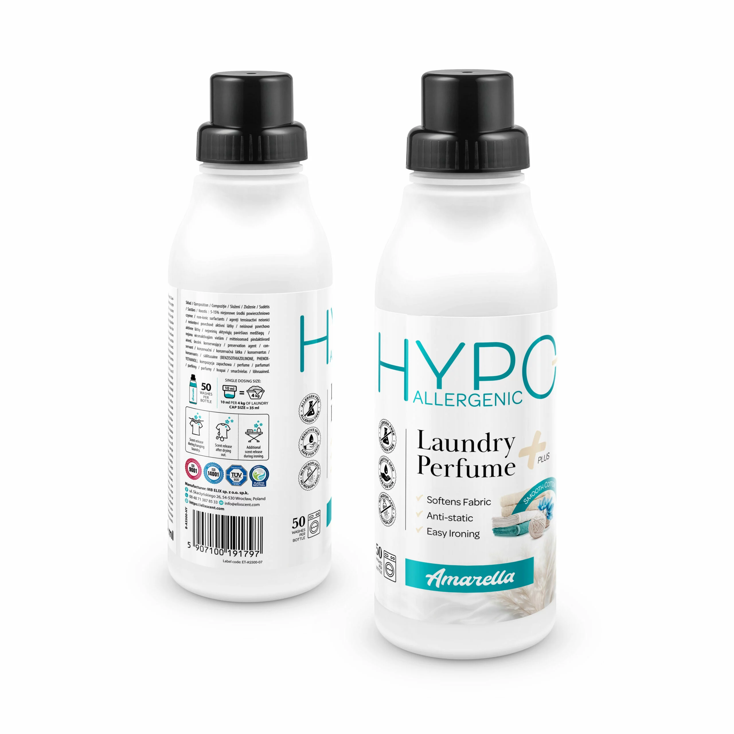 AMARELLA Hipoalergiczne Perfumy do Prania 500ml