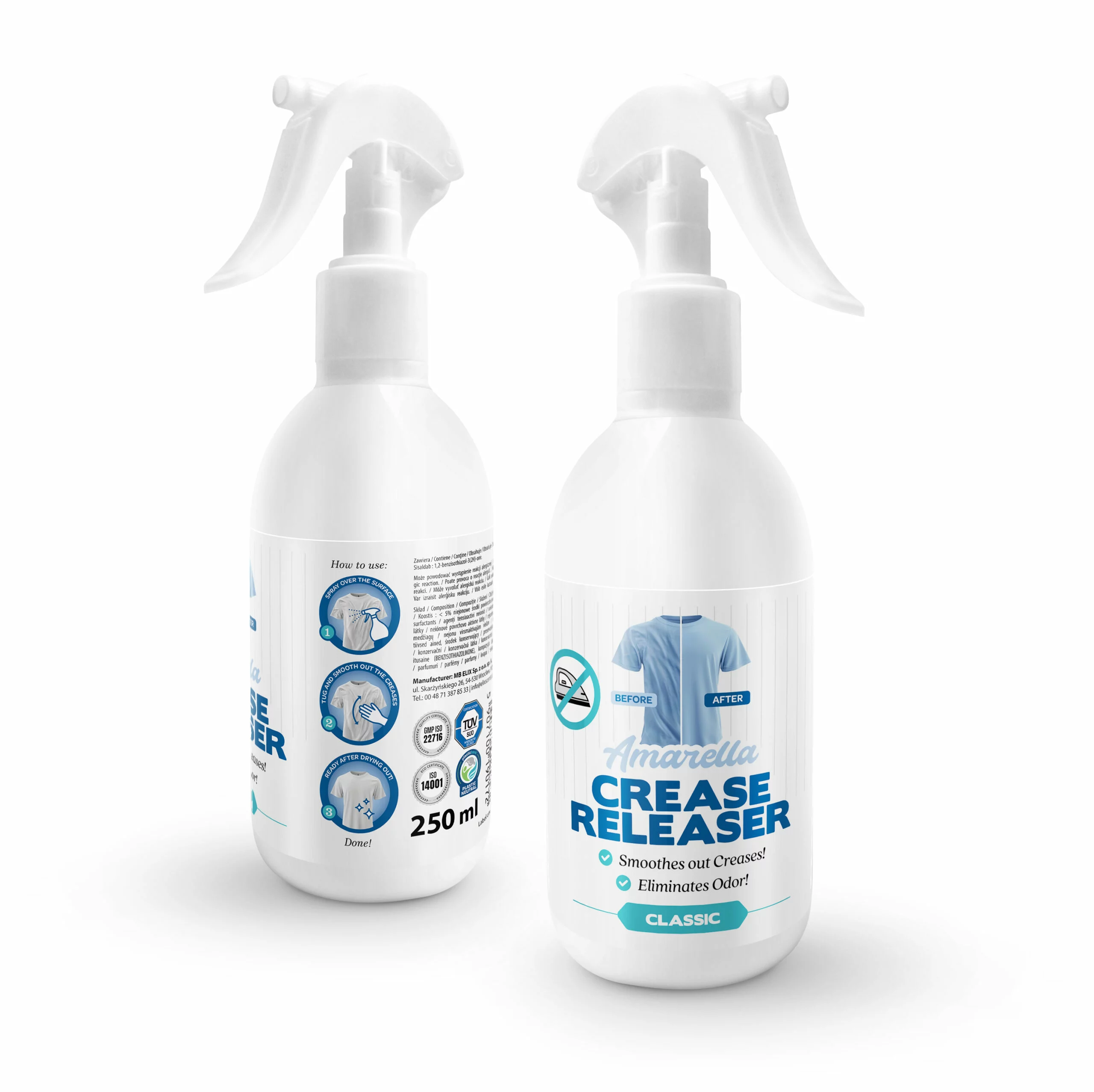 Crease Releaser - 250 ml