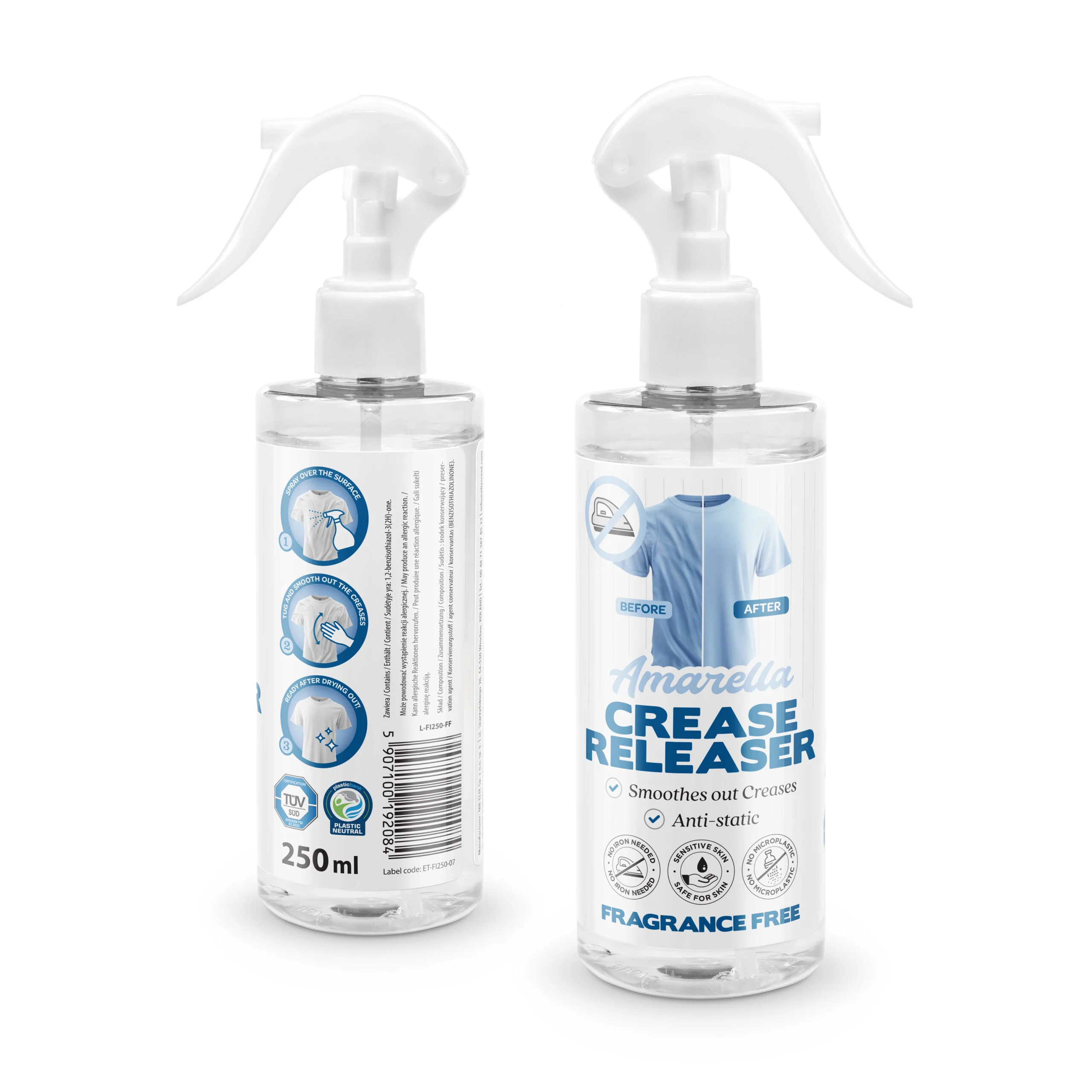 Amarella Unscented Crease Releaser 250 ml