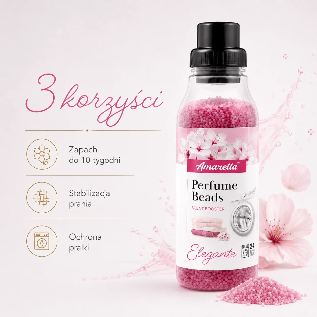 Amarella Laundry Scent Beads 370g