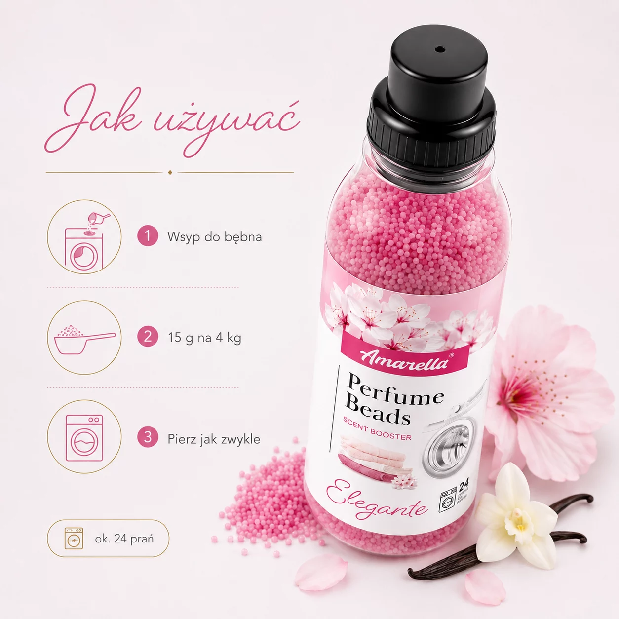 Amarella Laundry Scent Beads 370g