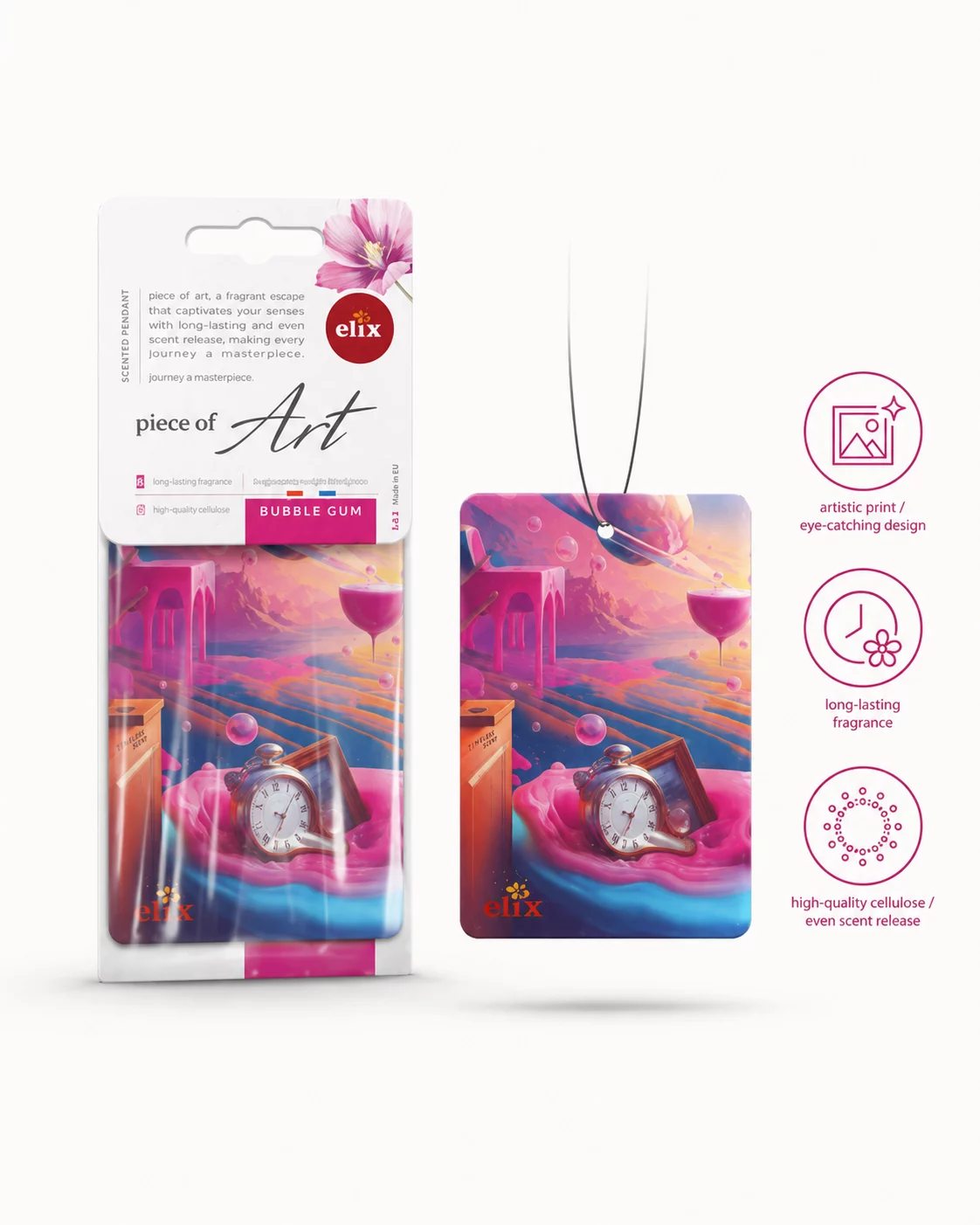 Piece of Art Car Air Freshener