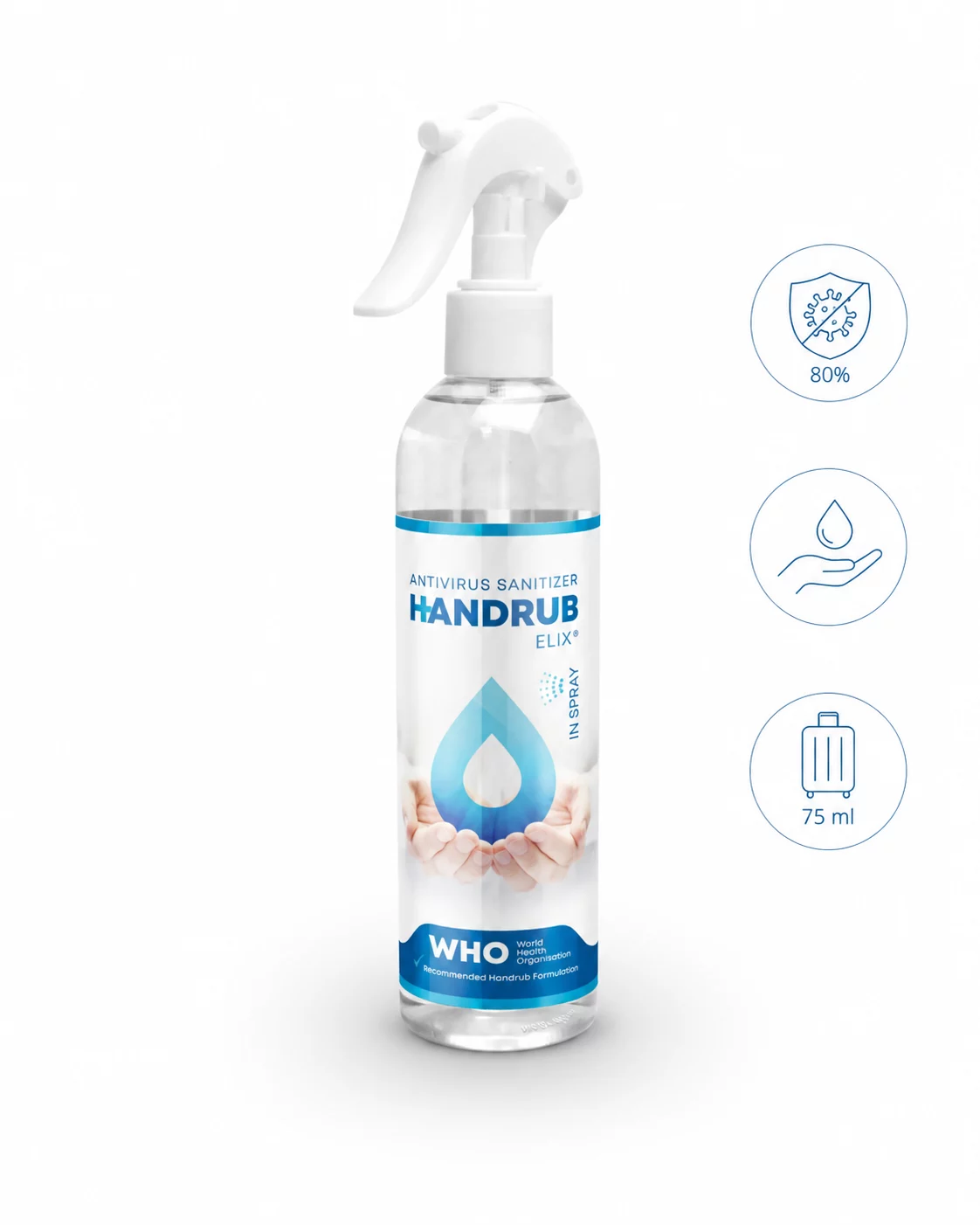 Antibacterial HandRub 300 ml