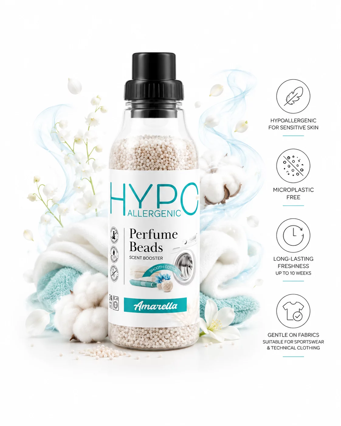 AMARELLA Hypoallergenic Laundry Beads 370 g