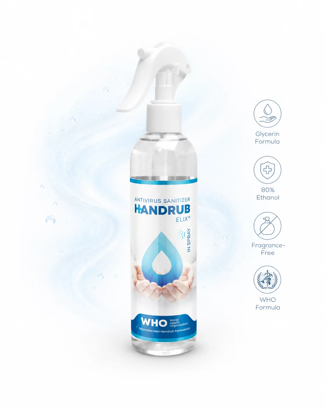 Antibacterial HandRub 300 ml