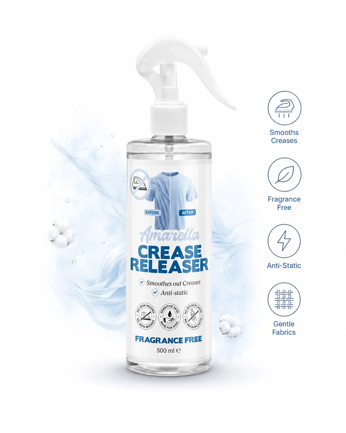 Amarella Unscented Crease Releaser 250 ml
