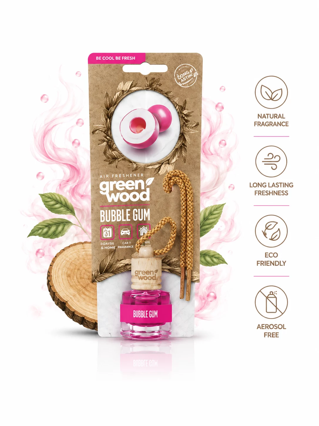 Green Wood Ekologiczny Odświeżacz Powietrza 5ml