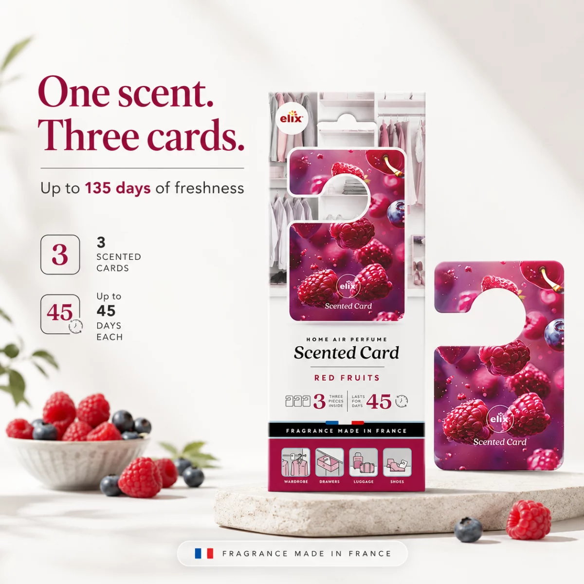 Scented Card - 3 pieces