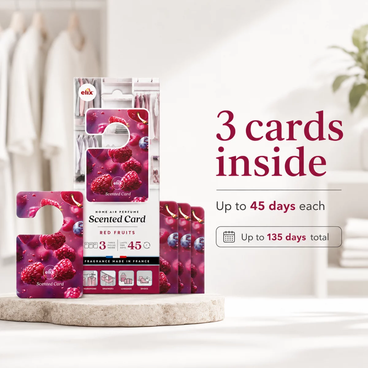 Scented Card - 3 pieces