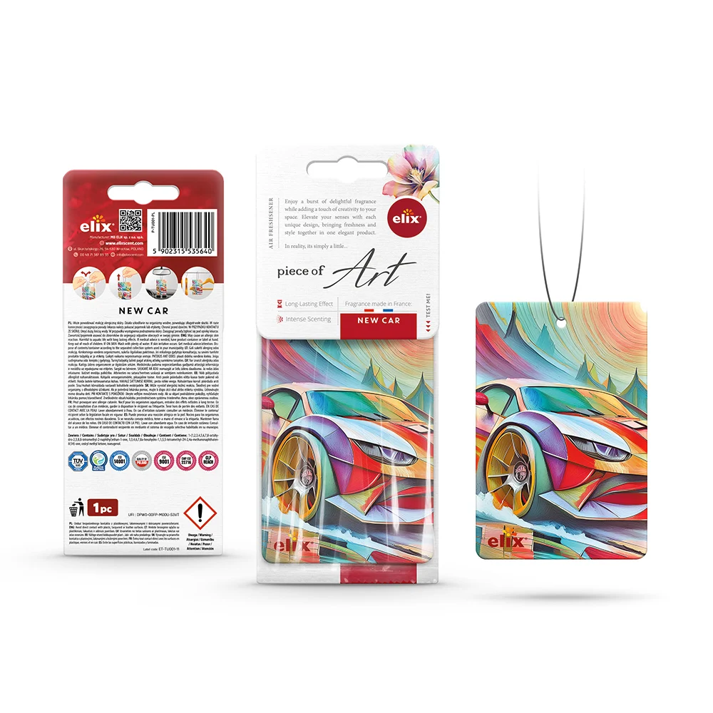 Piece of Art Car Air Freshener