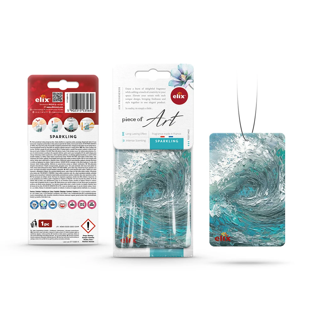 Piece of Art Car Air Freshener