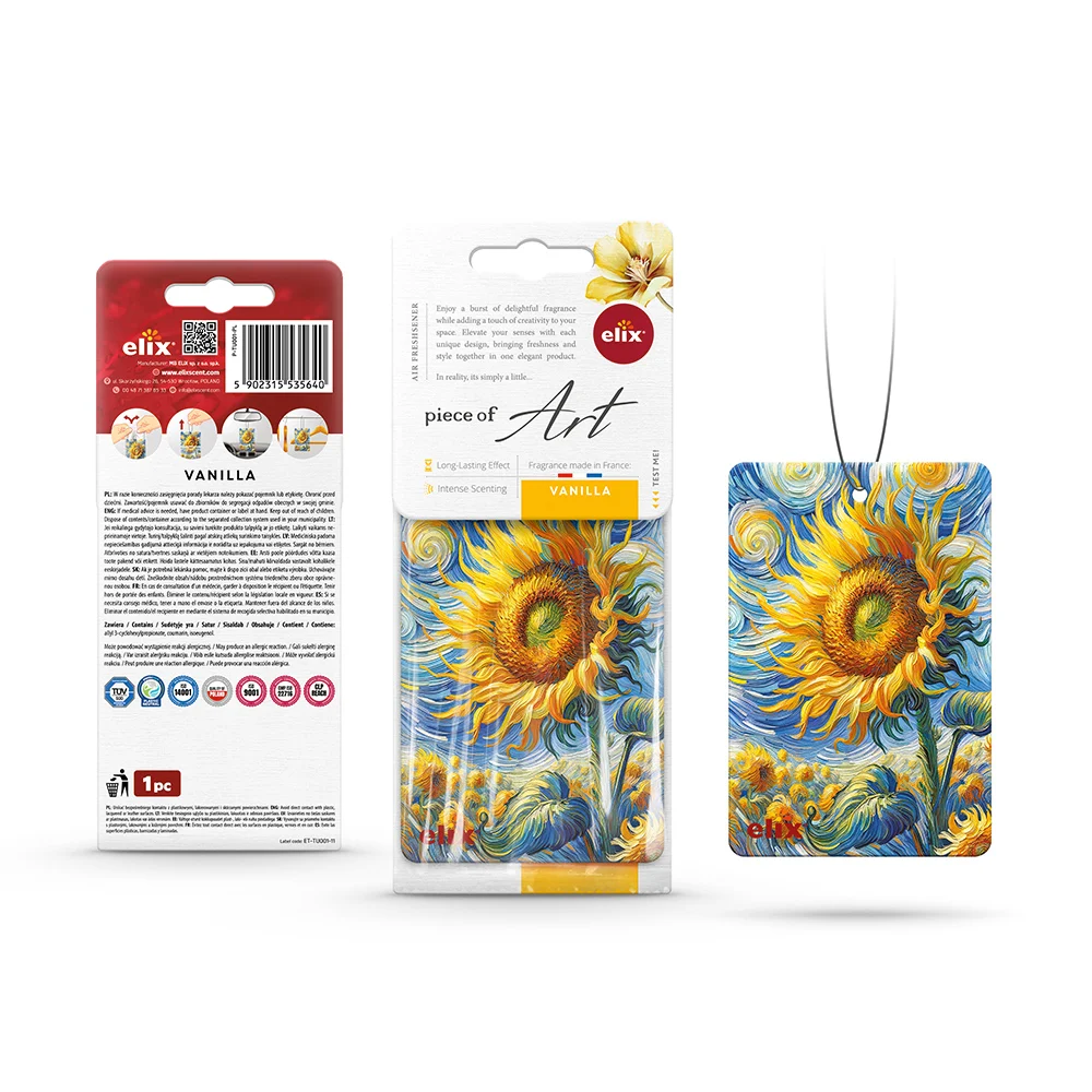 Piece of Art Car Air Freshener