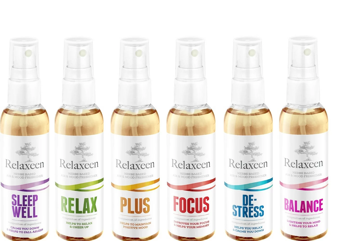 RELAXEEN Naturalny Spray Aromaterapeutyczny 75 ml