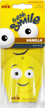 Papierowa Zawieszka Odświeżacz Powietrza Zapach do Domu i Auta Fresh Smile