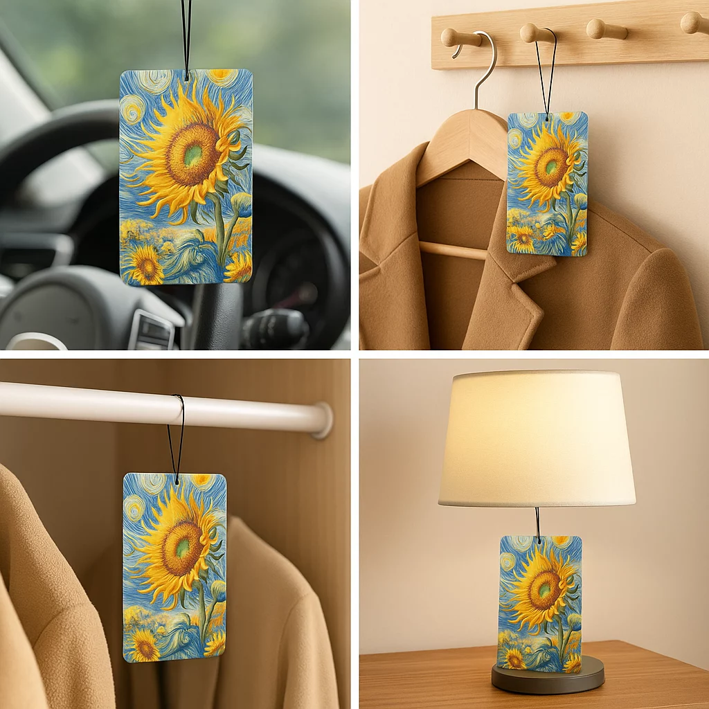 Piece of Art Car Air Freshener
