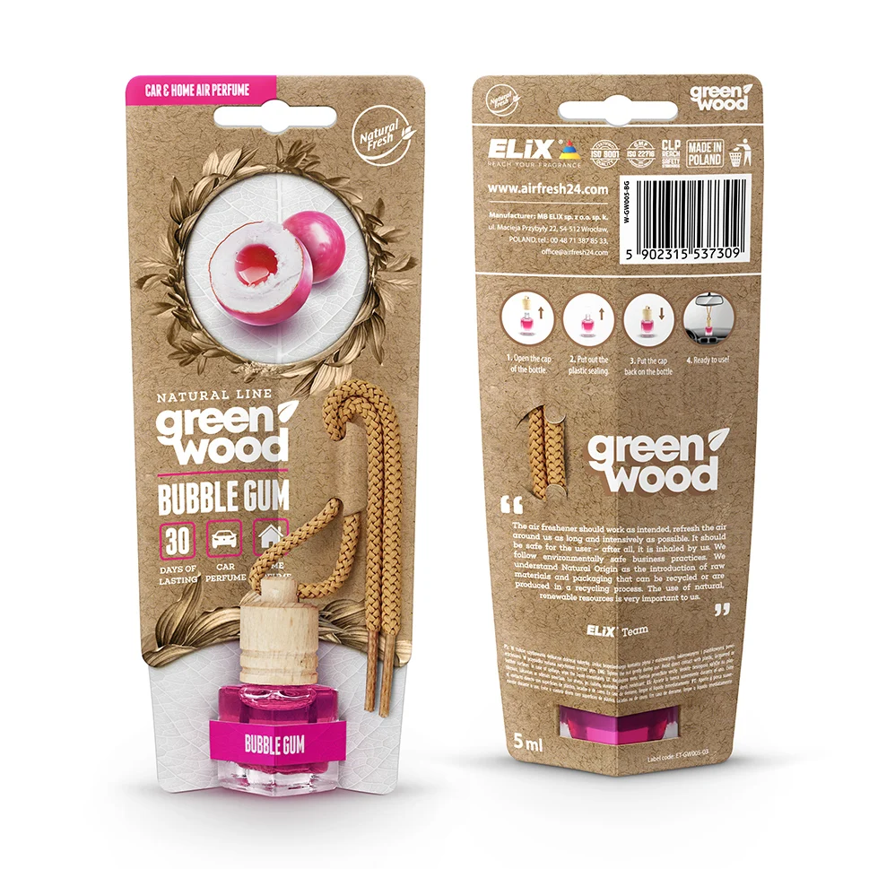 Green Wood Ekologiczny Odświeżacz Powietrza 5ml
