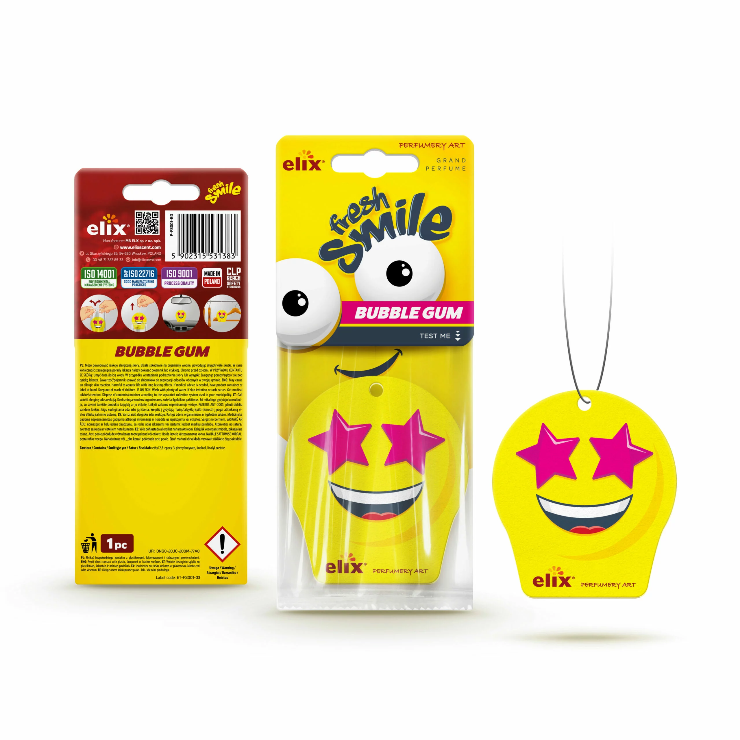 Fresh Smile Hanging Air Freshener
