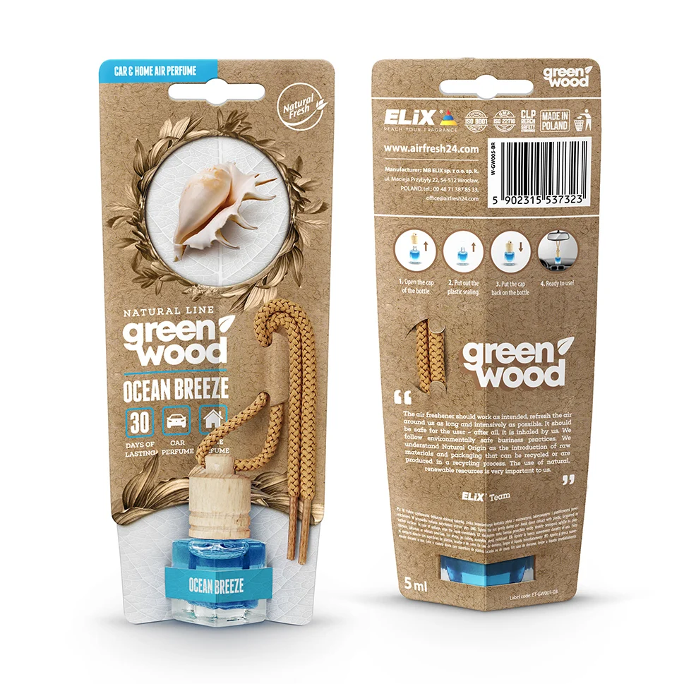 Green Wood Ekologiczny Odświeżacz Powietrza 5ml