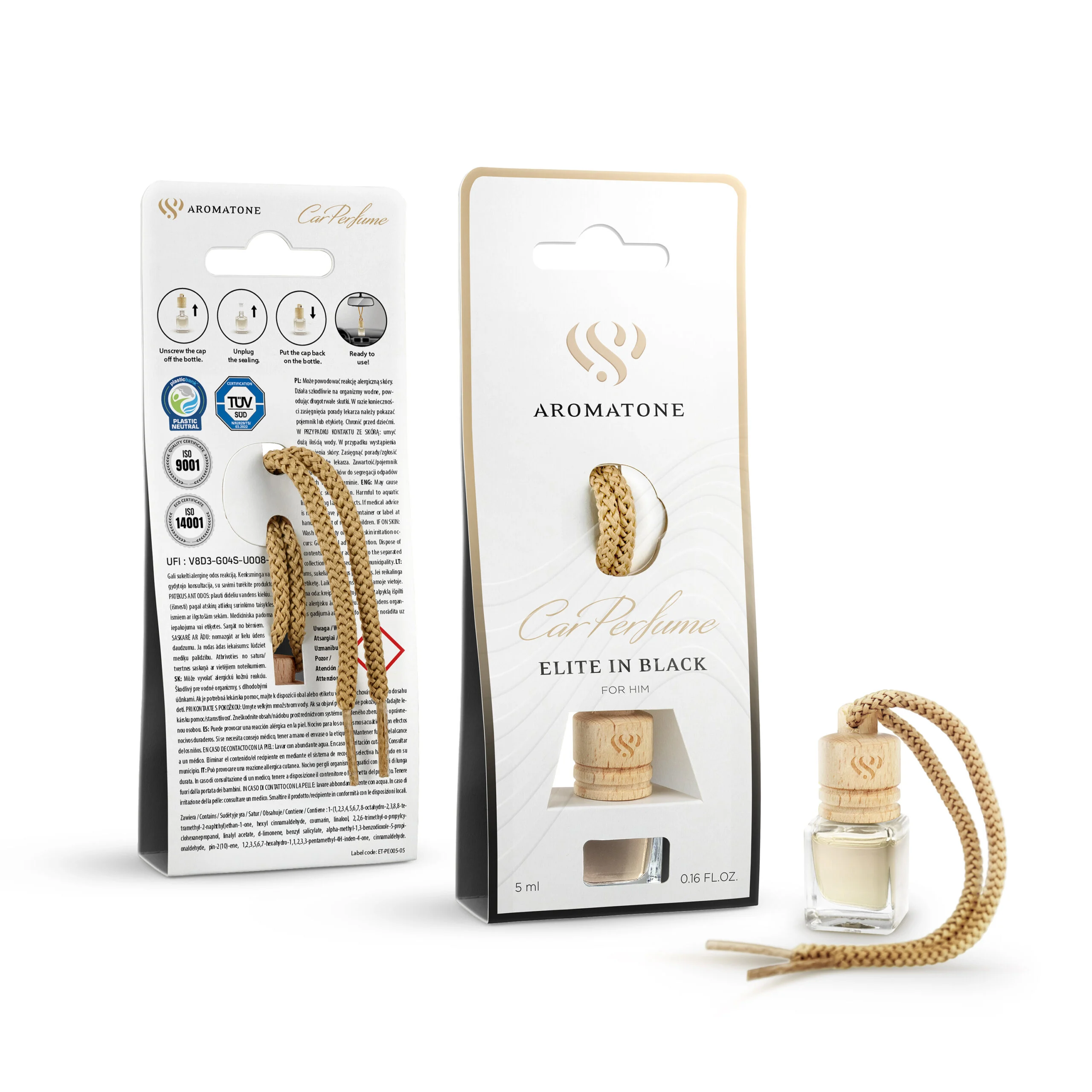 CAR PERFUME No 5