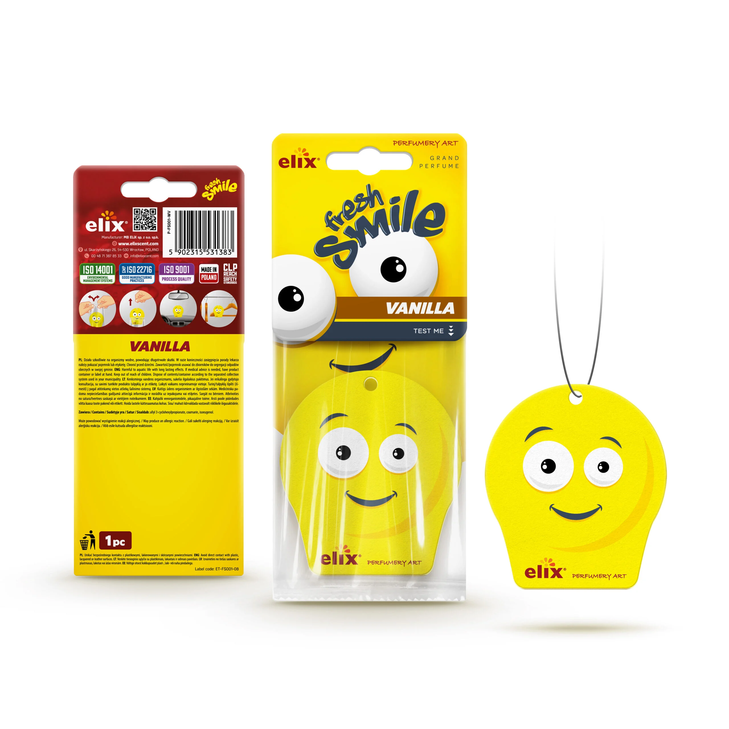 Fresh Smile Hanging Air Freshener