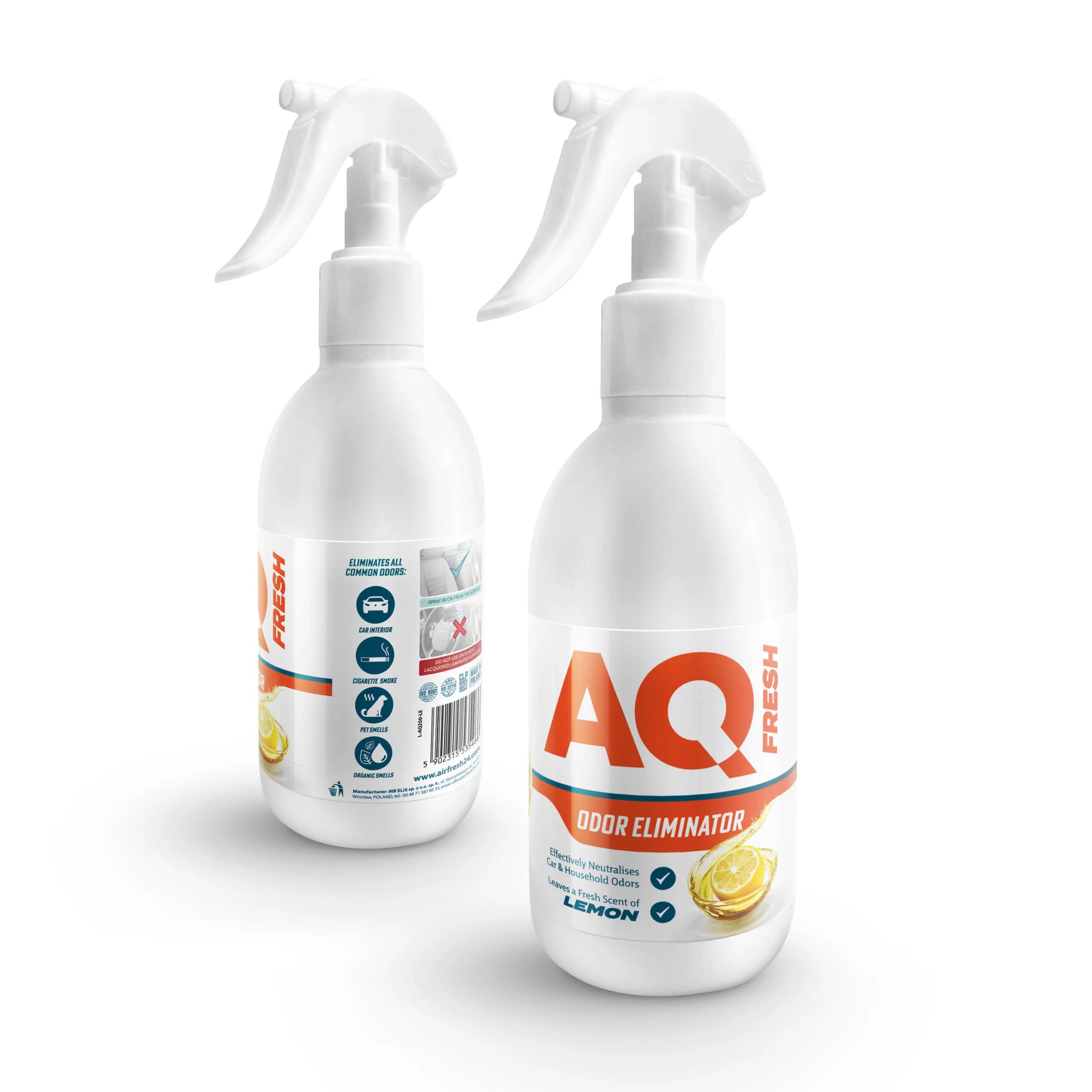 AQ Fresh Home & Car Odour Eliminator 250 ml
