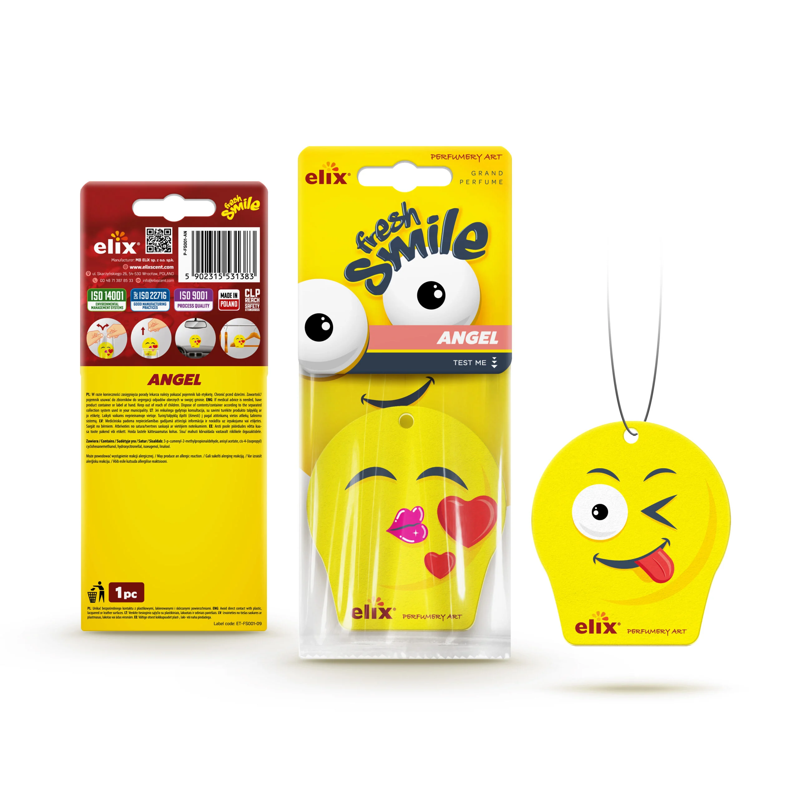 Fresh Smile Hanging Air Freshener