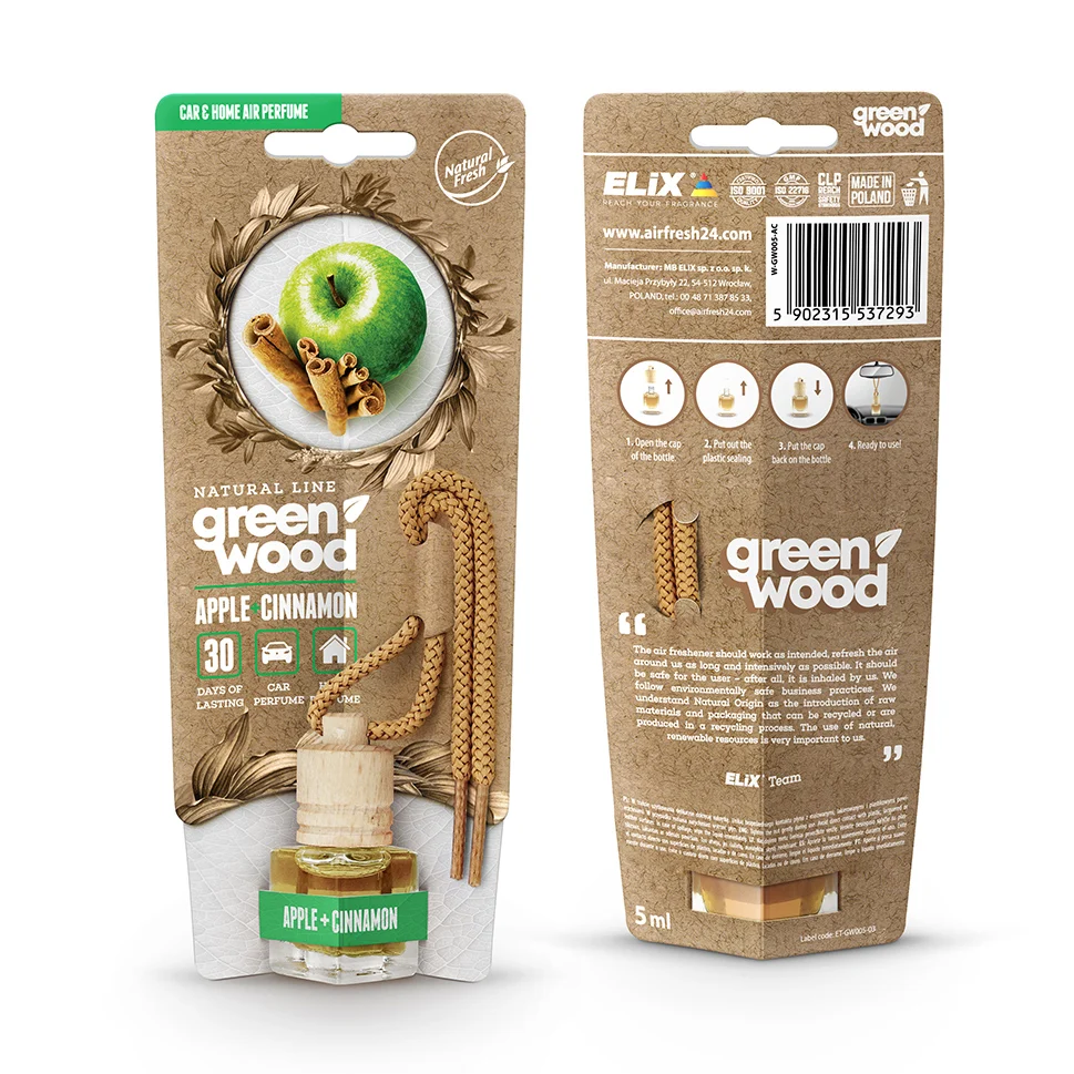 Green Wood Ekologiczny Odświeżacz Powietrza 5ml