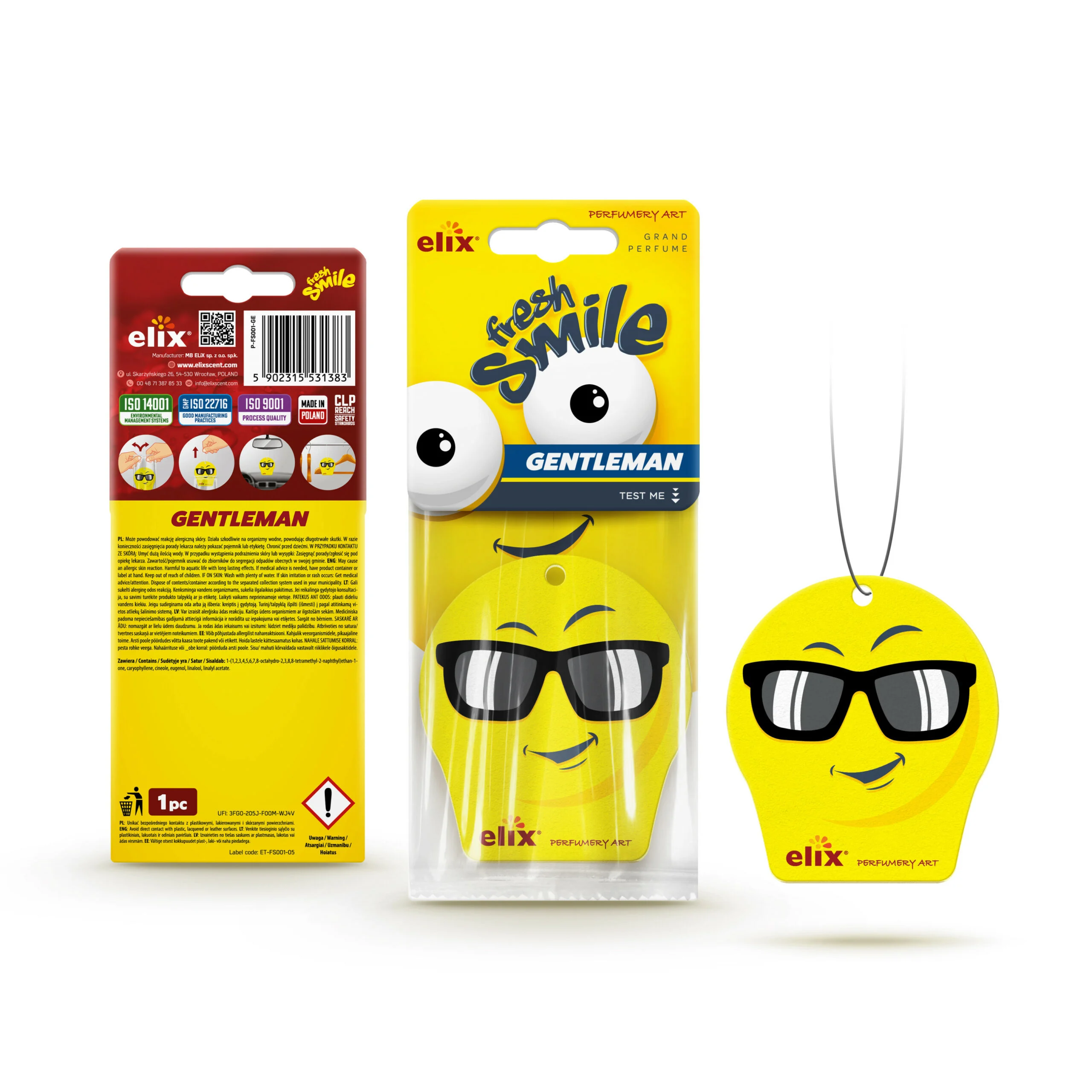 Fresh Smile Hanging Air Freshener