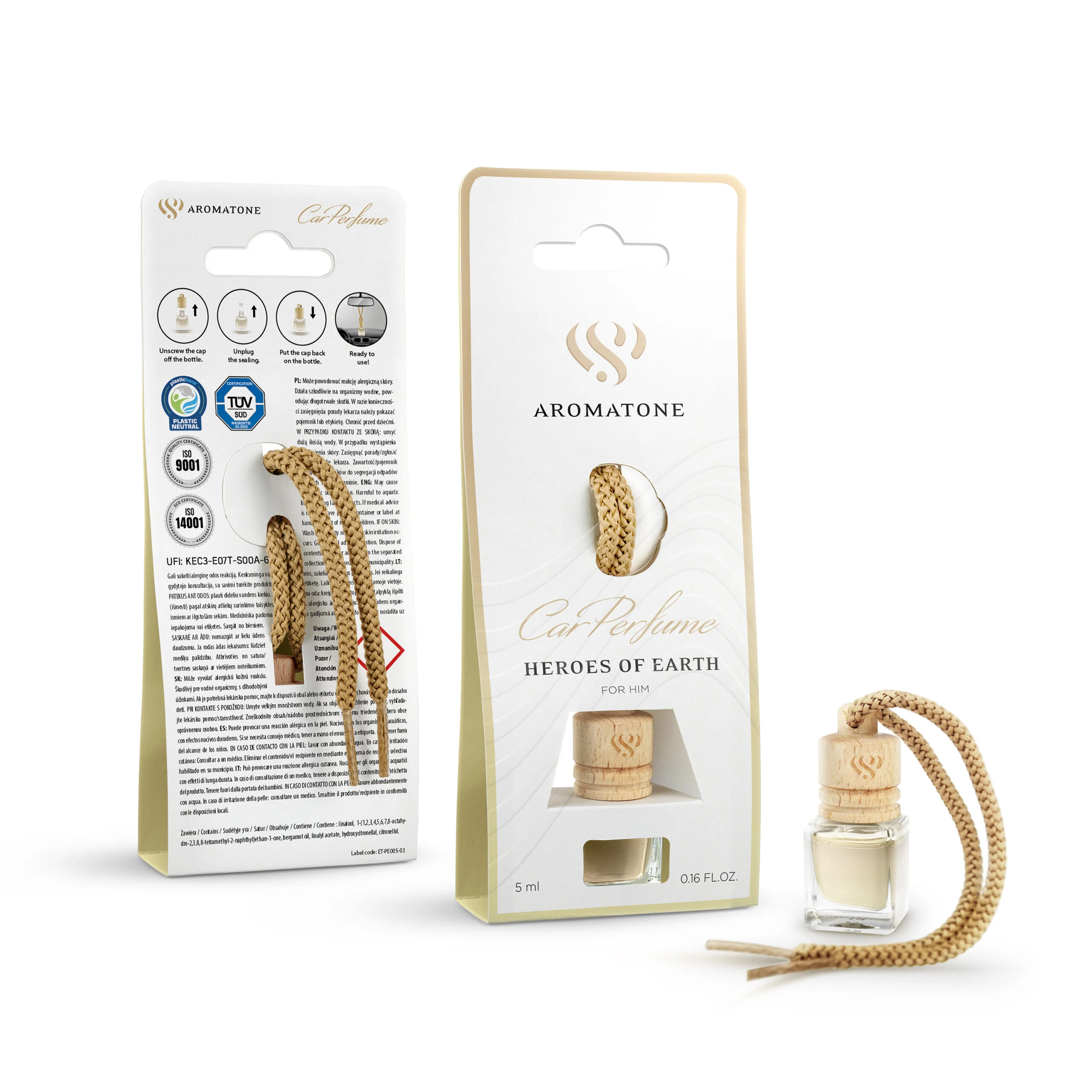 CAR PERFUME No 5