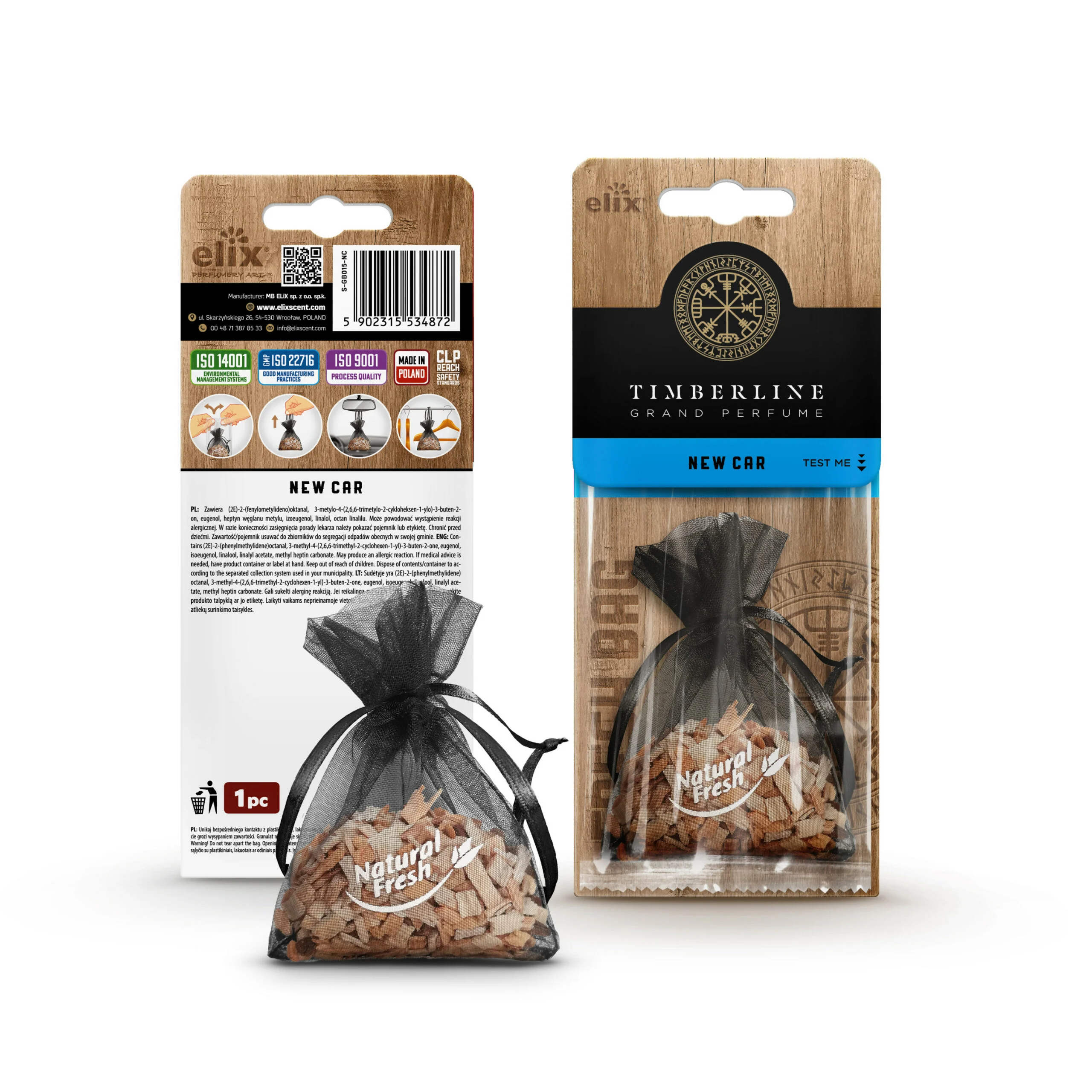 TIMBERLINE Fresh Bag Woreczek Zapachowy