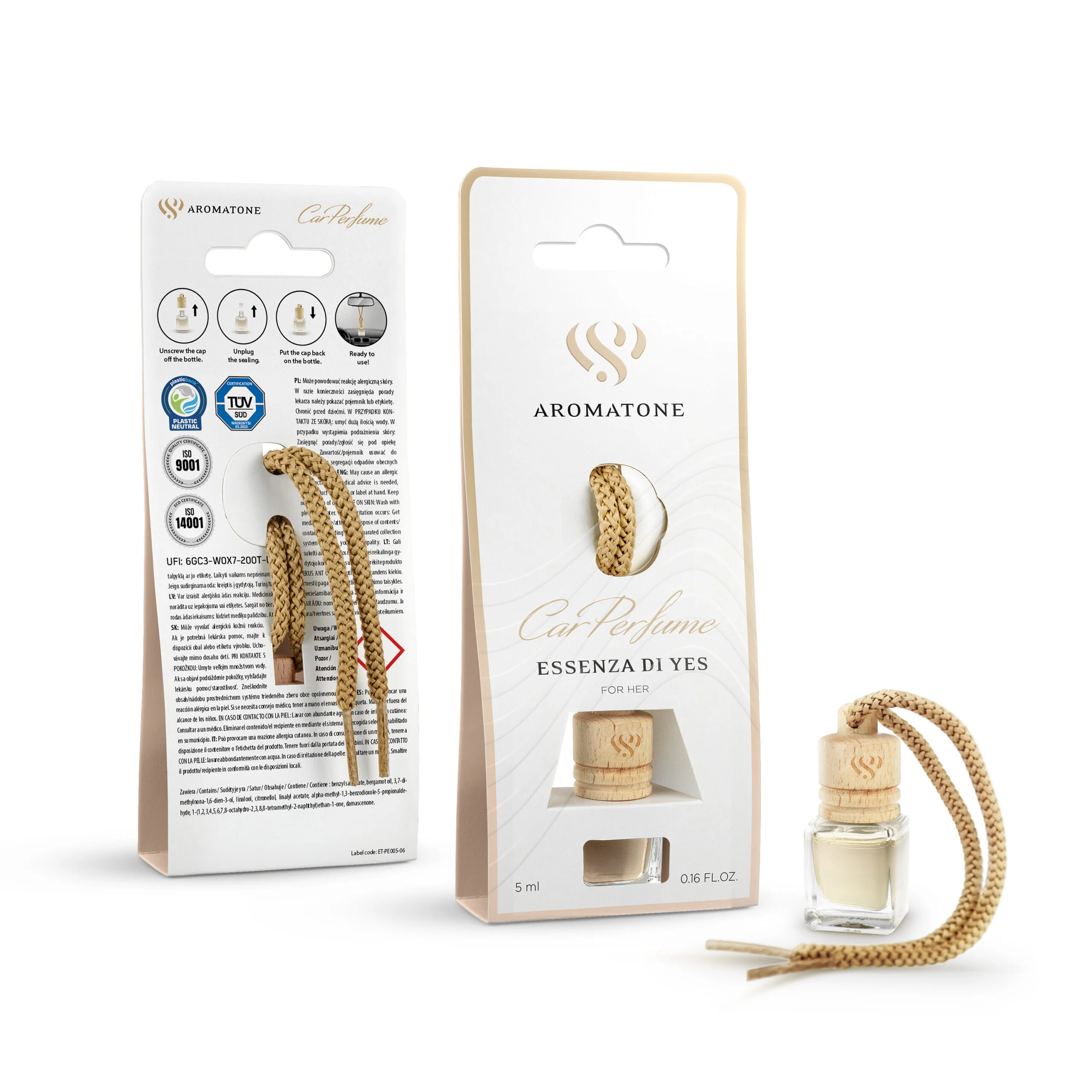CAR PERFUME No 5