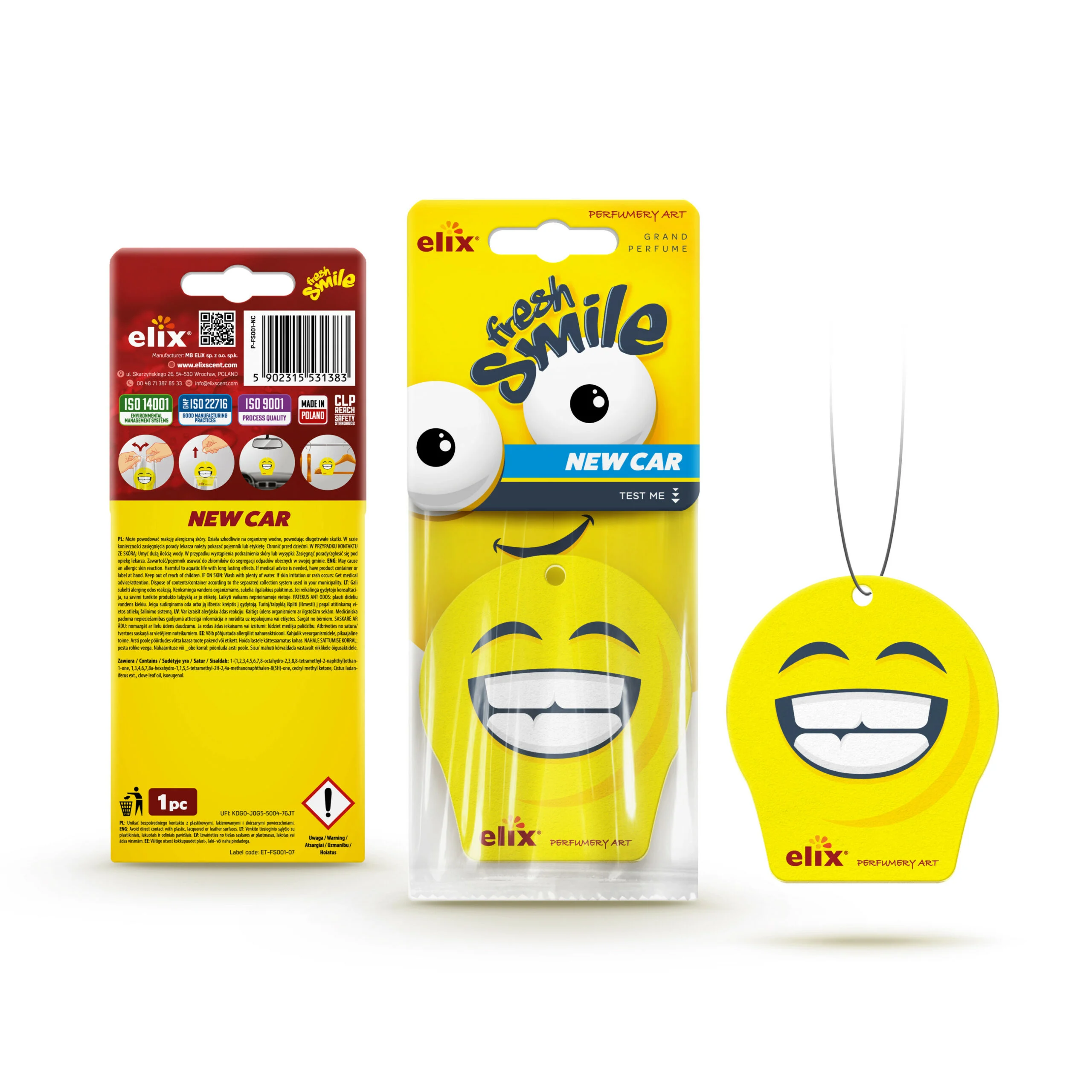 Fresh Smile Hanging Air Freshener