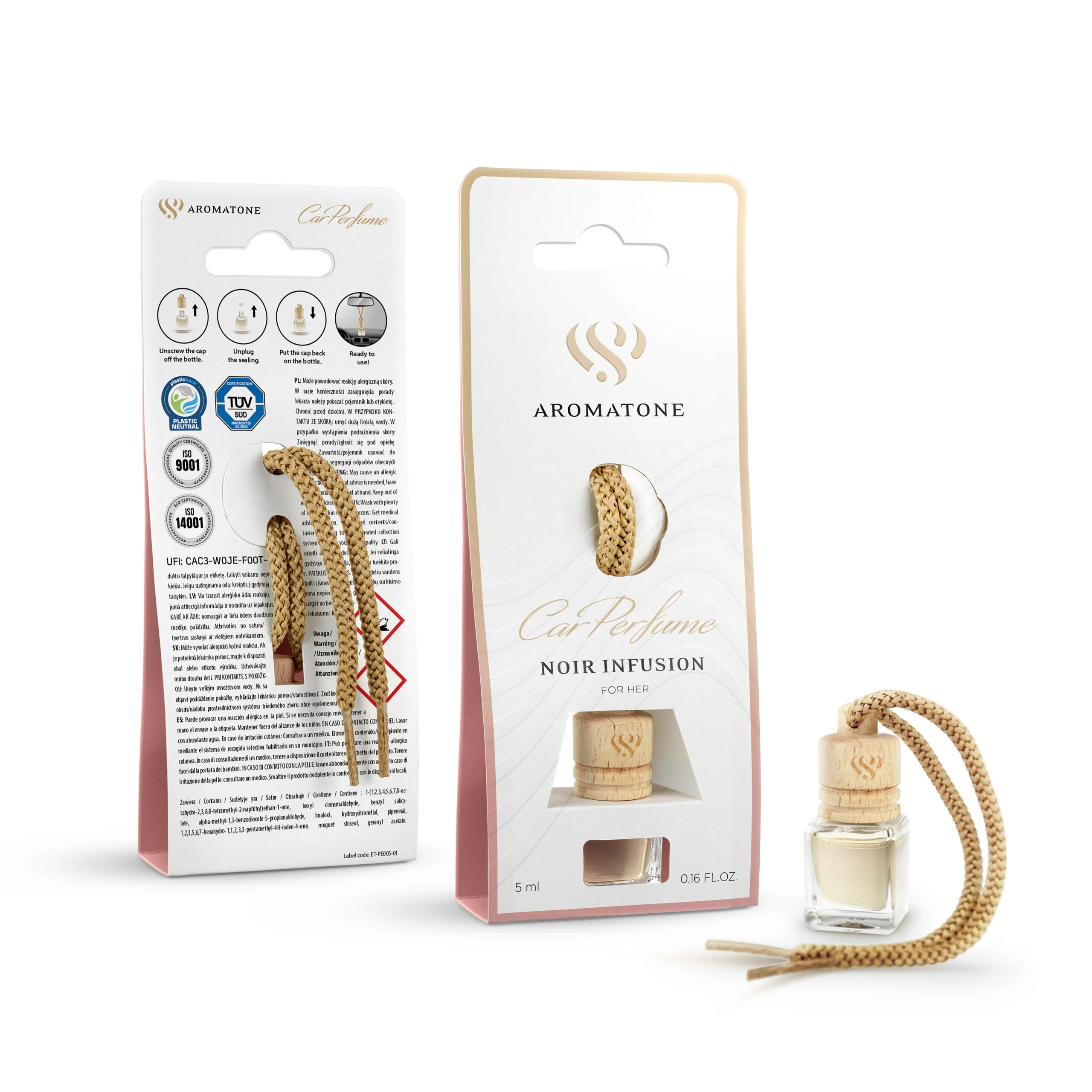 CAR PERFUME No 5