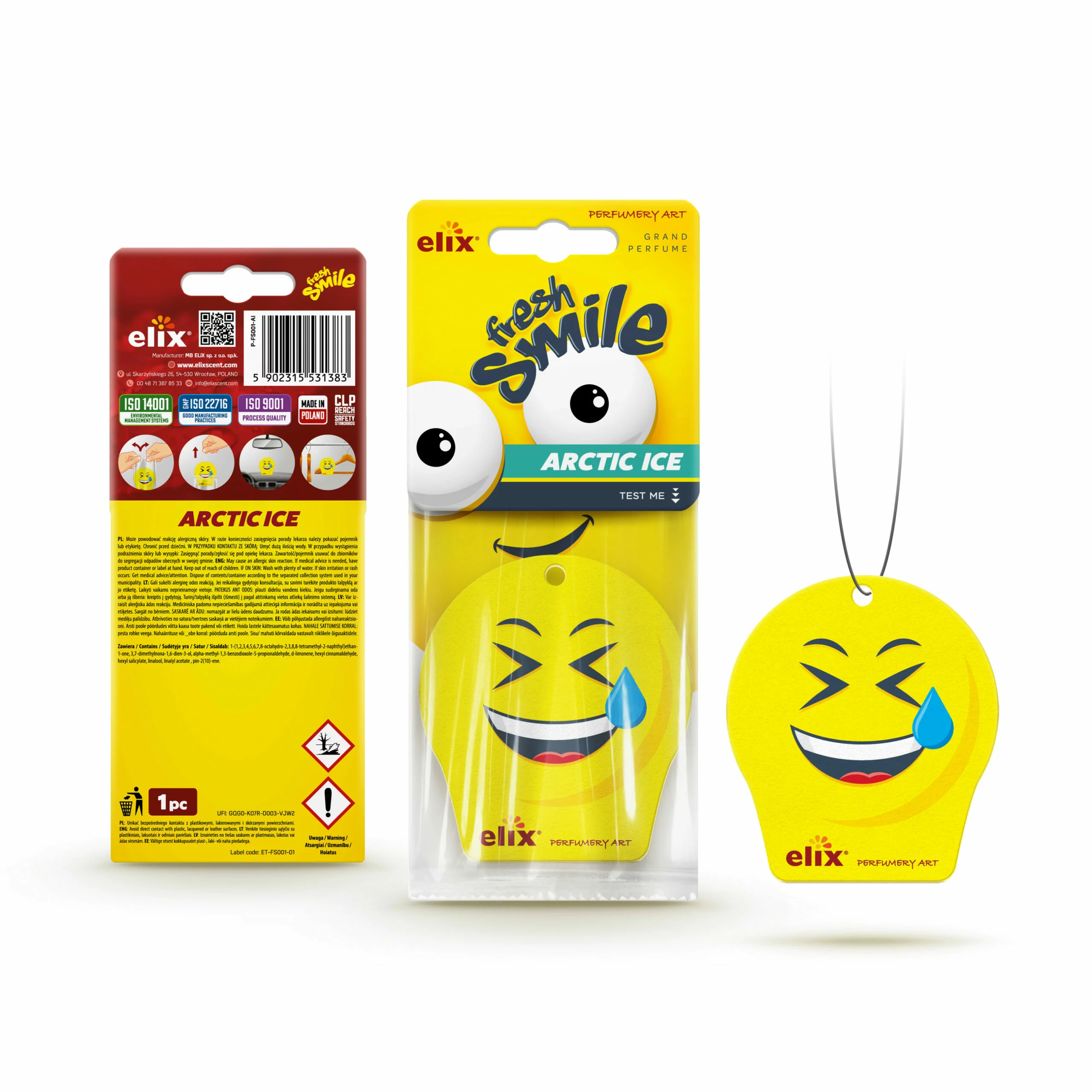 Fresh Smile Hanging Air Freshener