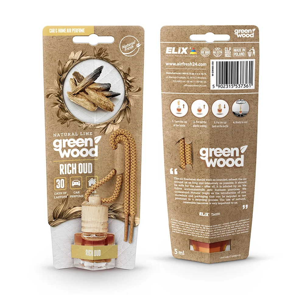 Green Wood Ekologiczny Odświeżacz Powietrza 5ml