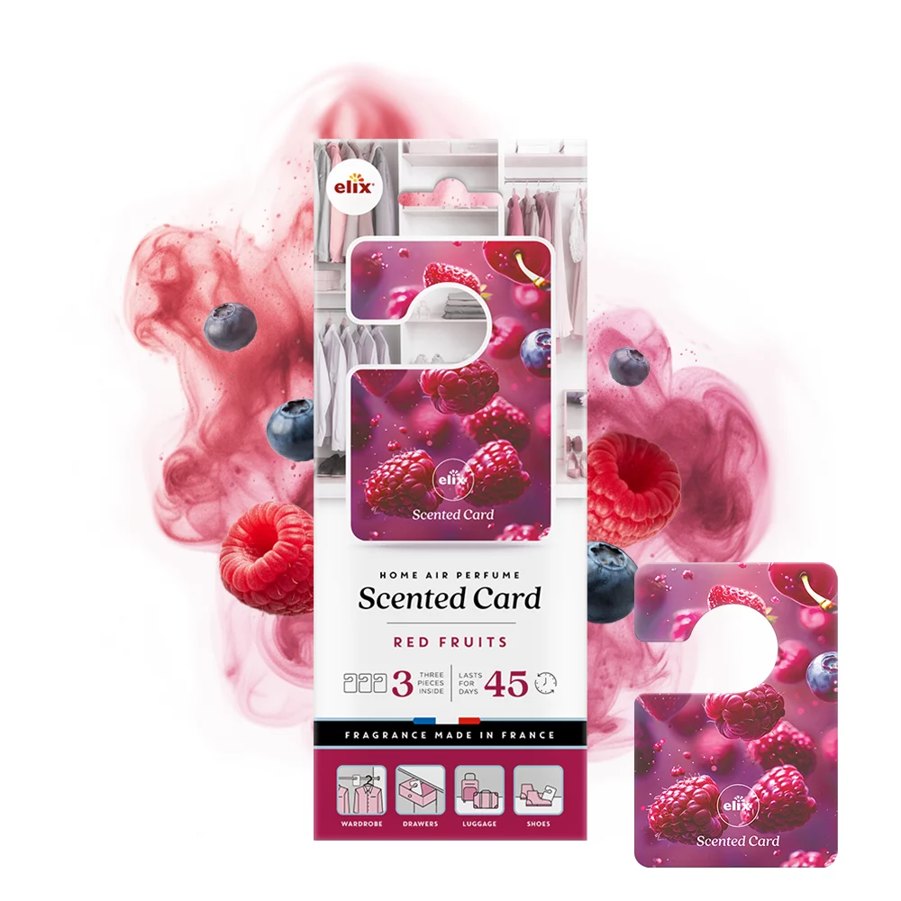 Wardrobe Scented Cards Set 12 Pack - 4 Fragrances