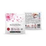 Rose Garden Wardrobe Scented Sachets 3 Pack – 135 Days Freshness | Drawer, Closet, Car & Suitcase Freshener | ELIX - Image 2