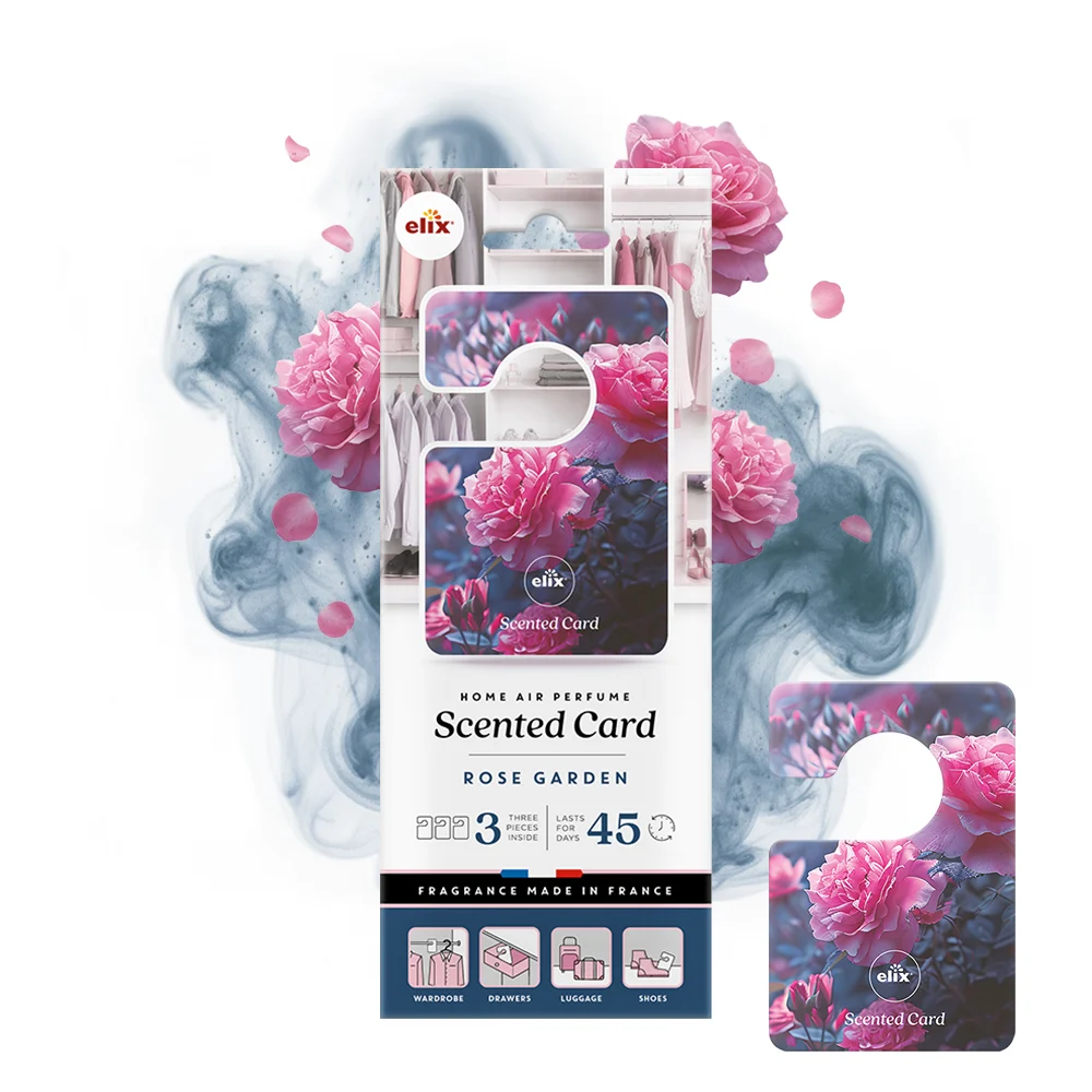 Wardrobe Scented Cards Set 12 Pack - 4 Fragrances