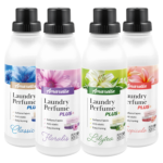 Amarella Laundry Perfume Set 4x500ml – Classic Floralis Lilyetea Tropicala | 200 Washes Long Lasting Fabric Scent | 2 Litres