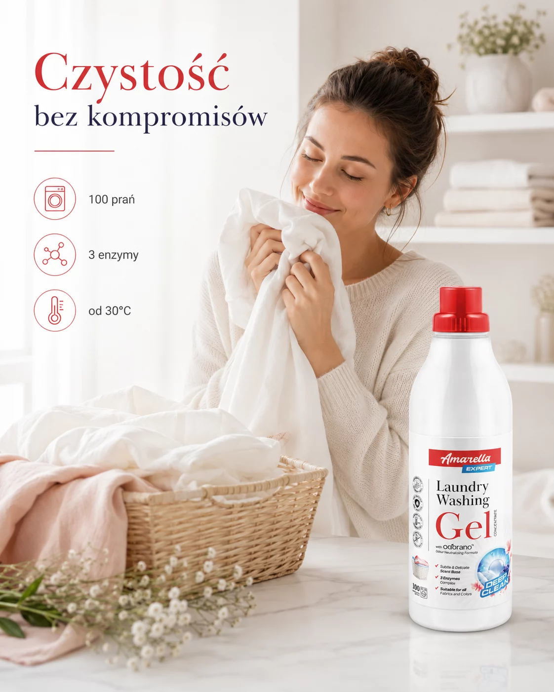 Amarella Expert Skoncentrowany Żel do Prania 1L (Copy)