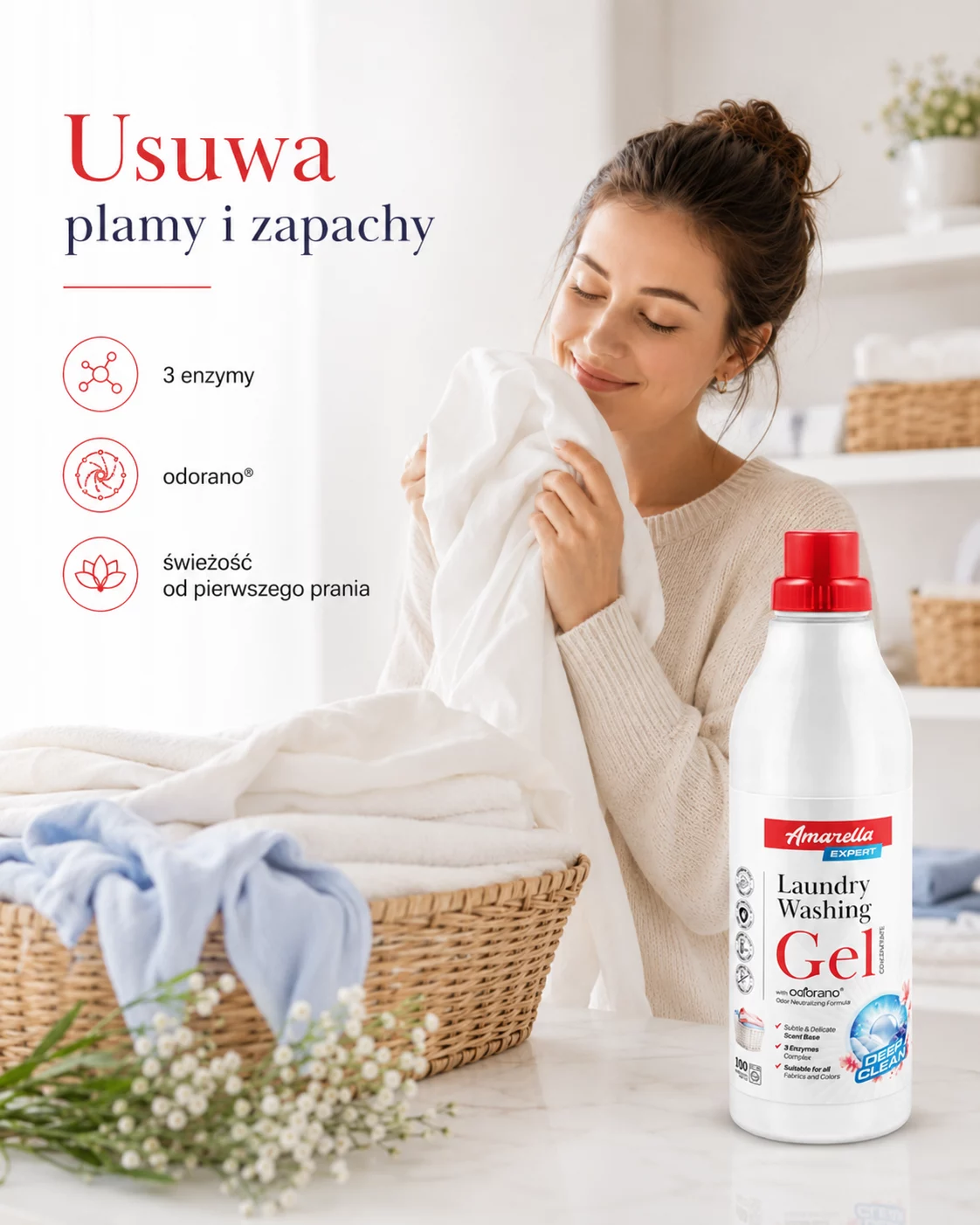 Amarella Expert Skoncentrowany Żel do Prania 1L (Copy)