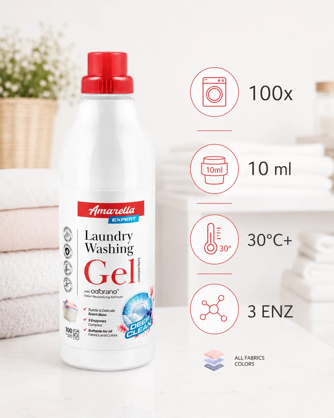 Amarella Expert Skoncentrowany Żel do Prania 1L (Copy)