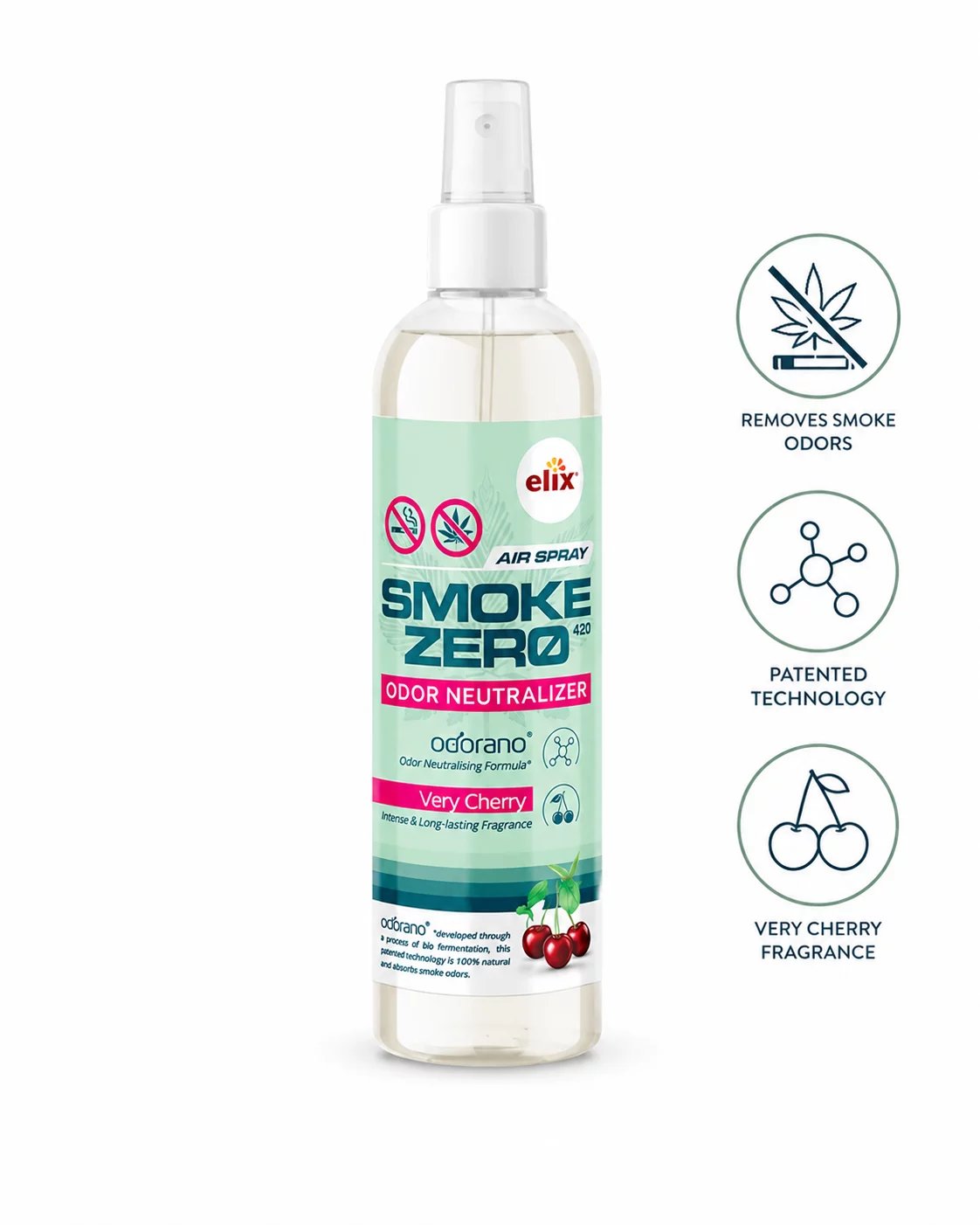 Smoke Zero 420 Air Spray Mini - Very Cherry 75 ml
