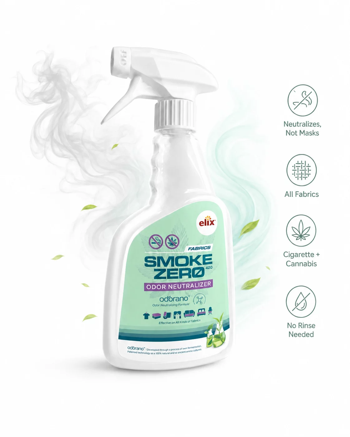Smoke Zero 420 Fabric Spray 500 ml